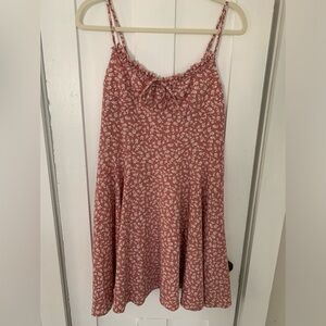 SHEIN Pink Floral Dress Large